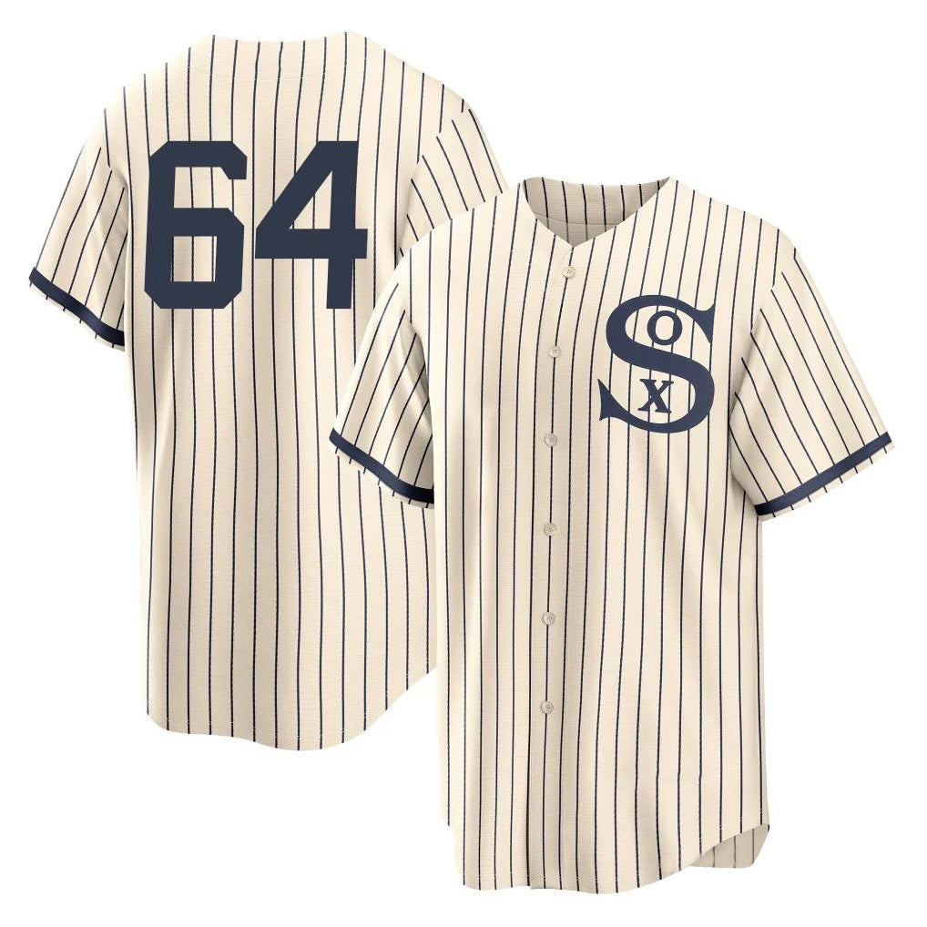 C.White Sox #64 Shane Smith Player Cream Field of Dreams Home Game Ddoa Stitched Jerseys