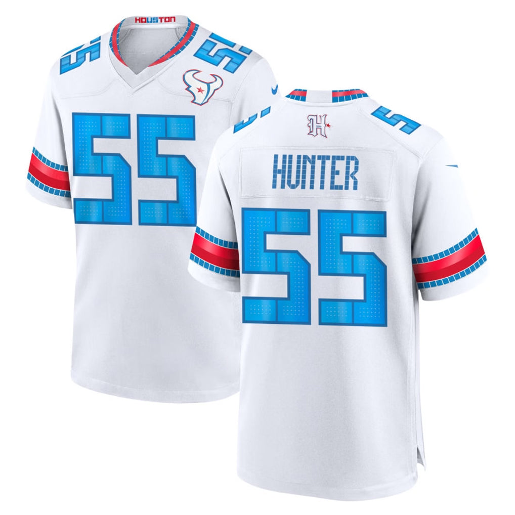 H.Texans #55 Danielle Hunter Player Whtie 2026 Rivalries Vapor Home Game Ddoa Stitched jerseys