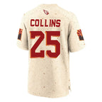 A.Cardinals #25 Zaven Collins Player Cream Rivalries Collection Game Ddoa Stitched Jerseys