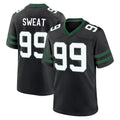 NY.Jets #99 T'Vondre Sweat Player Black Legacy Home Game Ddoa Stitched Jerseys