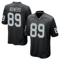 LV.Raiders #89 Brock Bowers Player Black Home Game Ddoa Stitched Jerseys