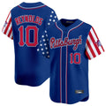 P.Pirates #10 Bryan Reynolds Player Royal 2025 Independence Day Vapor Premier Limited Ddoa Stitched Jerseys