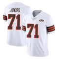 C.Browns #71 Tytus Howard Player White Limited  Vapor 1946 Collection Alternate Game Ddoa Stitched Jerseys