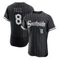 C.White Sox #8 Kyle Teel Player Black City Connect Limited Elite Home Ddoa Stitched Jerseys