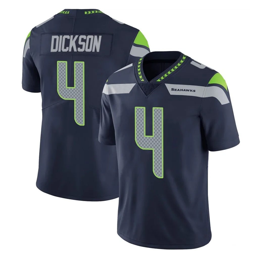 S.Seahawks #4 Michael Dickson Player Navy Limited Vapor Untouchable Home Game Ddoa Stitched Jerseys