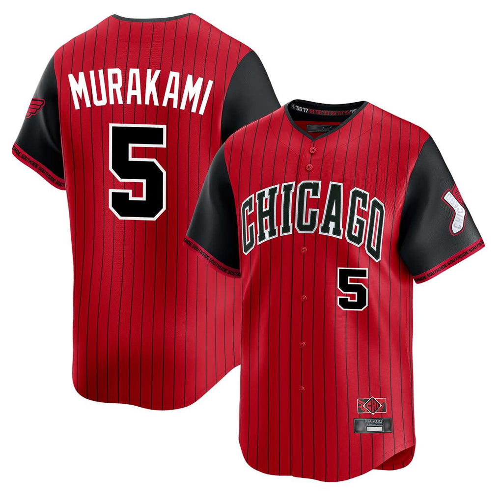 C.White Sox #5 Munetaka Murakami Player Red City Connect Limited Home Ddoa Stitched Jerseys