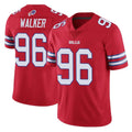 B.Bills #96 Deone Walker Player Red Vapor Untouchable Limited Ddoa Stitched Jerseys