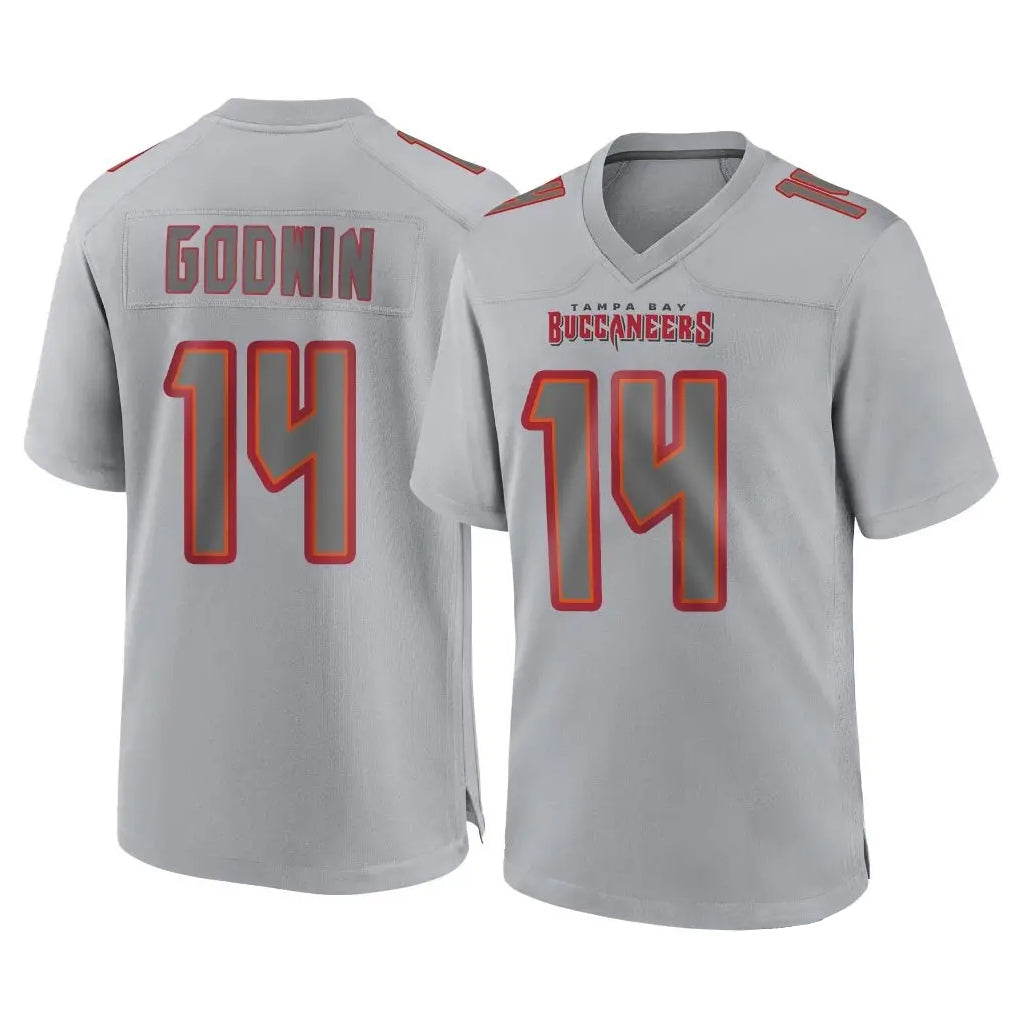 TB.Buccaneers #14 Chris Godwin Jr. Player Gray Atmosphere Fashion Home Game Ddoa Stitched Jerseys
