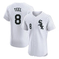C.White Sox #8 Kyle Teel Player White Stripe Limited Elite Home Ddoa Stitched Jerseys