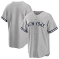 NY.Yankees ## Yankees Blank Player Gray Road Game Ddoa Stitched Jerseys