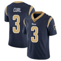 LA.Rams #3 Kam Curl Player Navy Limited Vapor Untouchable Home Game Ddoa Stitched Jerseys