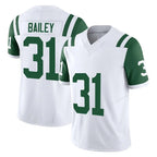 NY.Jets #31 David Bailey Player White Limited Classic Vapor F.U.S.E. Home Game Ddoa Stitched Jerseys