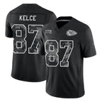 KC.Chiefs #87 Travis Kelce Player Black Limited 2026 Salute to Service Home Game Stitched Jerseys