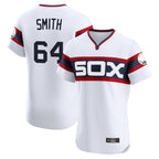 C.White Sox #64 Shane Smith Player White T-shirt Limited Elite Home Ddoa Stitched Jerseys