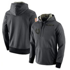 IN.Colts ## Colts Blank Player Gray Salute to Service Performance Hoodies Limited Game Ddoa Stitched Jerseys
