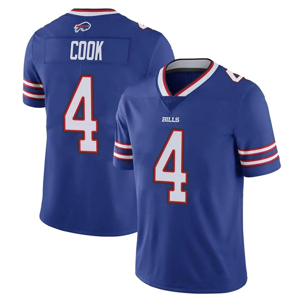 B.Bills #4 James Cook III Player Royal  Vapor Untouchable Limited Ddoa Stitched Jerseys