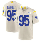 LA.Rams #95 Myles Garrett Player Bone Home Game Ddoa Stitched Jerseys