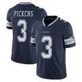 D.Cowboys #3 George Pickens Player Navy Vapor Untouchable Limited Home Game Ddoa Stitched Jerseys