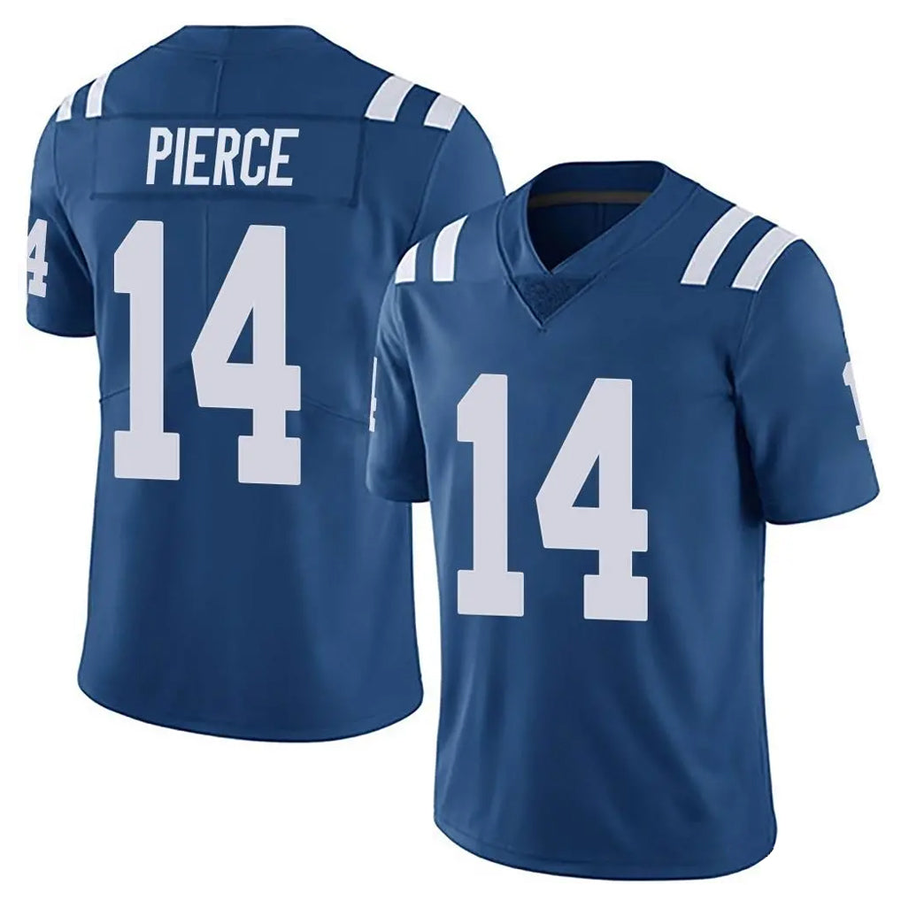 IN.Colts #14 Alec Pierce Player Royal Limited Vapor Untouchable Home Game Ddoa Stitched Jerseys