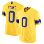 LA.Rams #0 Byron Young Player Gold Limited Classic Sol Vapor F.U.S.E.Home Game Ddoa Stitched Jerseys