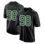 P.Eagles #98 Jalen Carter Player Carbon Green Fashion Home Game Ddoa Stitched Jerseys