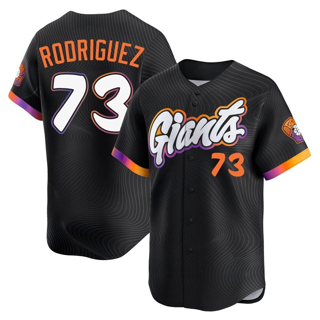 SF.Giants #73 Randy Rodriguez Player Black City Connect Home Limited Ddoa Stitched Jerseys
