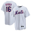 NY.Mets #16 Dwight Gooden Player White Home Replica Ddoa Stitched Jerseys