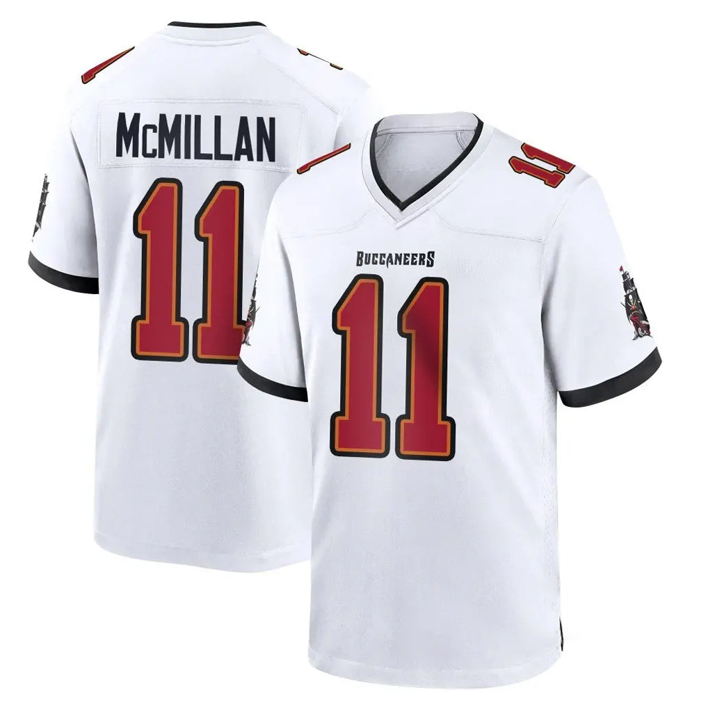 TB.Buccaneers #11 Jalen McMillan Player White Home Game Ddoa Stitched Jerseys