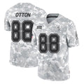 TB.Buccaneers #88 Cade Otton Player Arctic Camo Limited Salute To Service Home Game Ddoa Stitched Jerseys