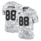 TB.Buccaneers #88 Cade Otton Player Arctic Camo Limited Salute To Service Home Game Ddoa Stitched Jerseys