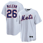 NY.Mets #26 Nolan McLean Player White Home Game Ddoa Stitched Jerseys
