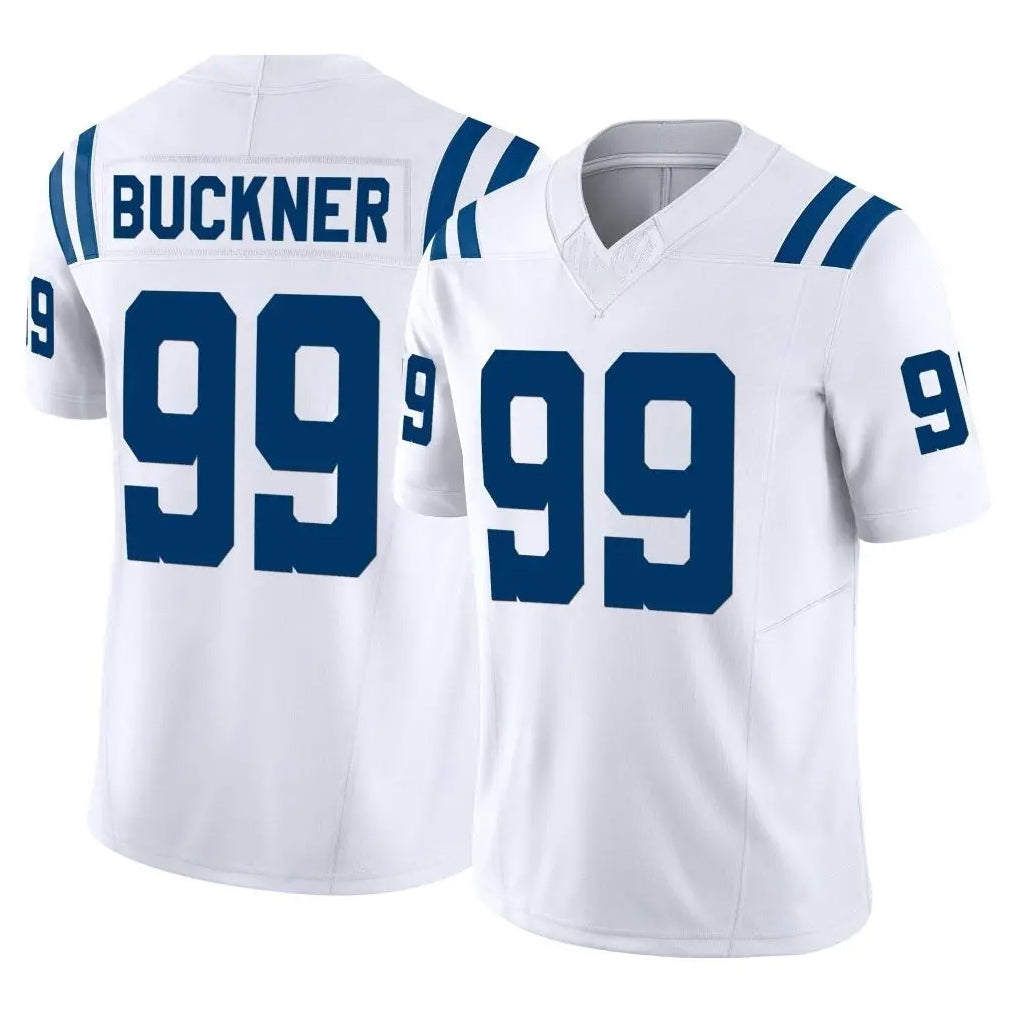 IN.Colts #99 DeForest Buckner Player White Limited Vapor F.U.S.E. Home Game Ddoa Stitched Jerseys