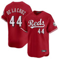 C.Reds #44 Elly De La Cruz Player Red Home Limited Ddoa Stitched Jerseys