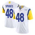 LA.Rams #48 Omar Speights Player White Limited Vapor Untouchable Home Game Ddoa Stitched Jerseys