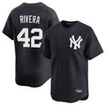 NY.Yankees #42 Mariano Rivera Player Navy Alternate Limited Home Ddoa Stitched Jerseys