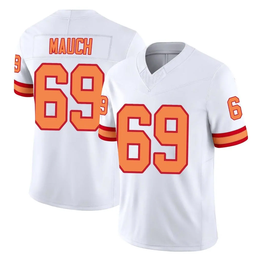 TB.Buccaneers #69 Cody Mauch Player White Limited '76 Vapor F.U.S.E. Home Game Ddoa Stitched Jerseys
