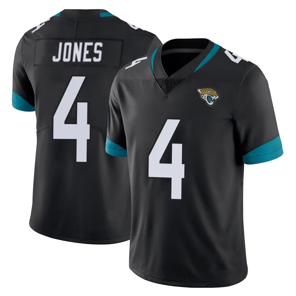 J.Jaguars #4 Jarrian Jones Player Black Vapor Untouchable Limited Home Game Ddoa Stitched Jerseys