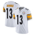 P.Steelers #13 Rico Dowdle Player White Limited Vapor Untouchable Home Game Ddoa Stitched Jerseys