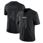 D.Cowboys #4 Dak Prescott Player Black Impact Limited Home Game Ddoa Stitched Jerseys