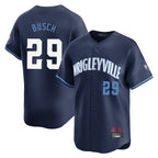 C.Cubs #29 Michael Busch Player Navy City Connect Limited Home Ddoa Stitched Jerseys