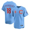 C.Cubs #18 Shota Imanaga Player Light Blue Limited Home Ddoa Stitched Jerseys