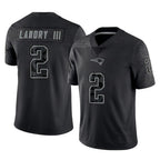 NE.Patriots #2 Harold Landry III Player Black Reflective LImited Home Game Ddoa Stitched Jerseys