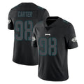 P.Eagles #98 Jalen Carter Player Limited Black Impact Home Game Ddoa Stitched Jerseys