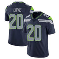 S.Seahawks #20 Julian Love Player Navy Limited Vapor Untouchable Home Game Ddoa Stitched Jerseys