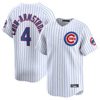 C.Cubs #4 Pete Crow-Armstrong Player White Limited Home Game Ddoa Stitched Jerseys