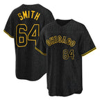 C.White Sox #64 Shane Smith Player Black Snake Skin City Home Game Ddoa Stitched Jerseys