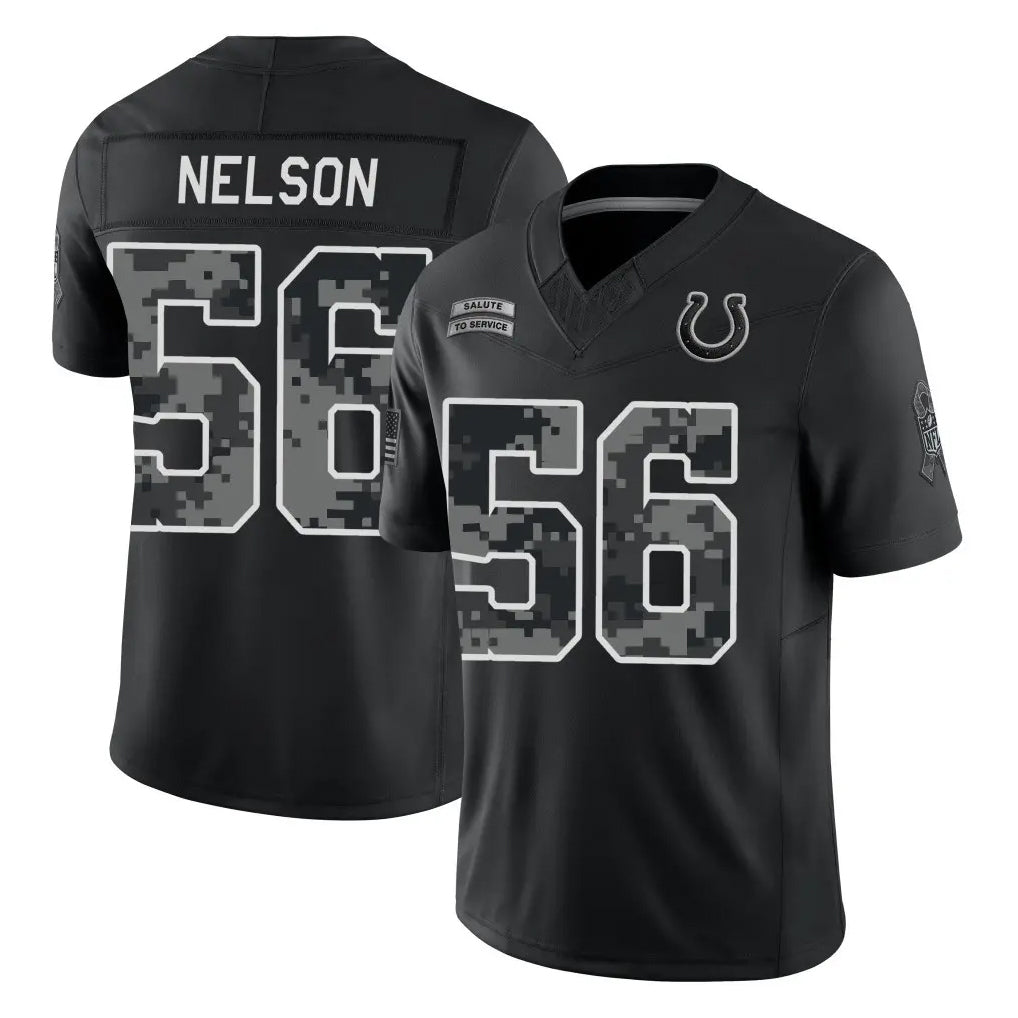 IN.Colts #56 Quenton Nelson Player Black Limited 2026 Salute to Service Home Game Ddoa Stitched Jerseys