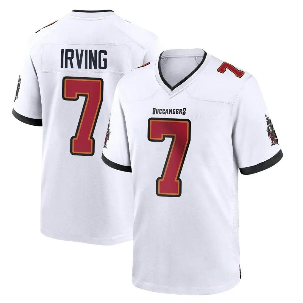 TB.Buccaneers #7 Bucky Irving Player White Limited Vapor F.U.S.E. Home Game Ddoa Stitched Jerseys