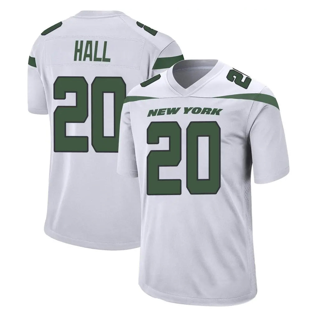 NY.Jets #20 Breece Hall Player White Spotlight Home Game Ddoa Stitched Jerseys