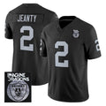 LV.Raiders #2 Ashton Jeanty Player Black Vapor Limited Home Game Ddoa Stitched Jerseys